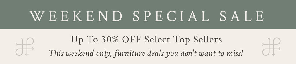 Weekend special sale! Up to 30% off select top sellers. 