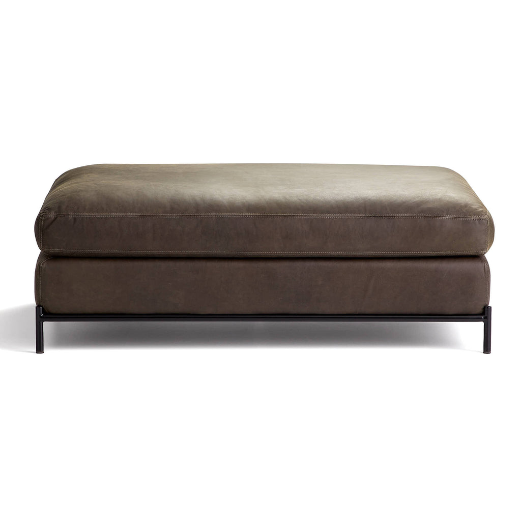 rorik leather ottoman cathedral grey