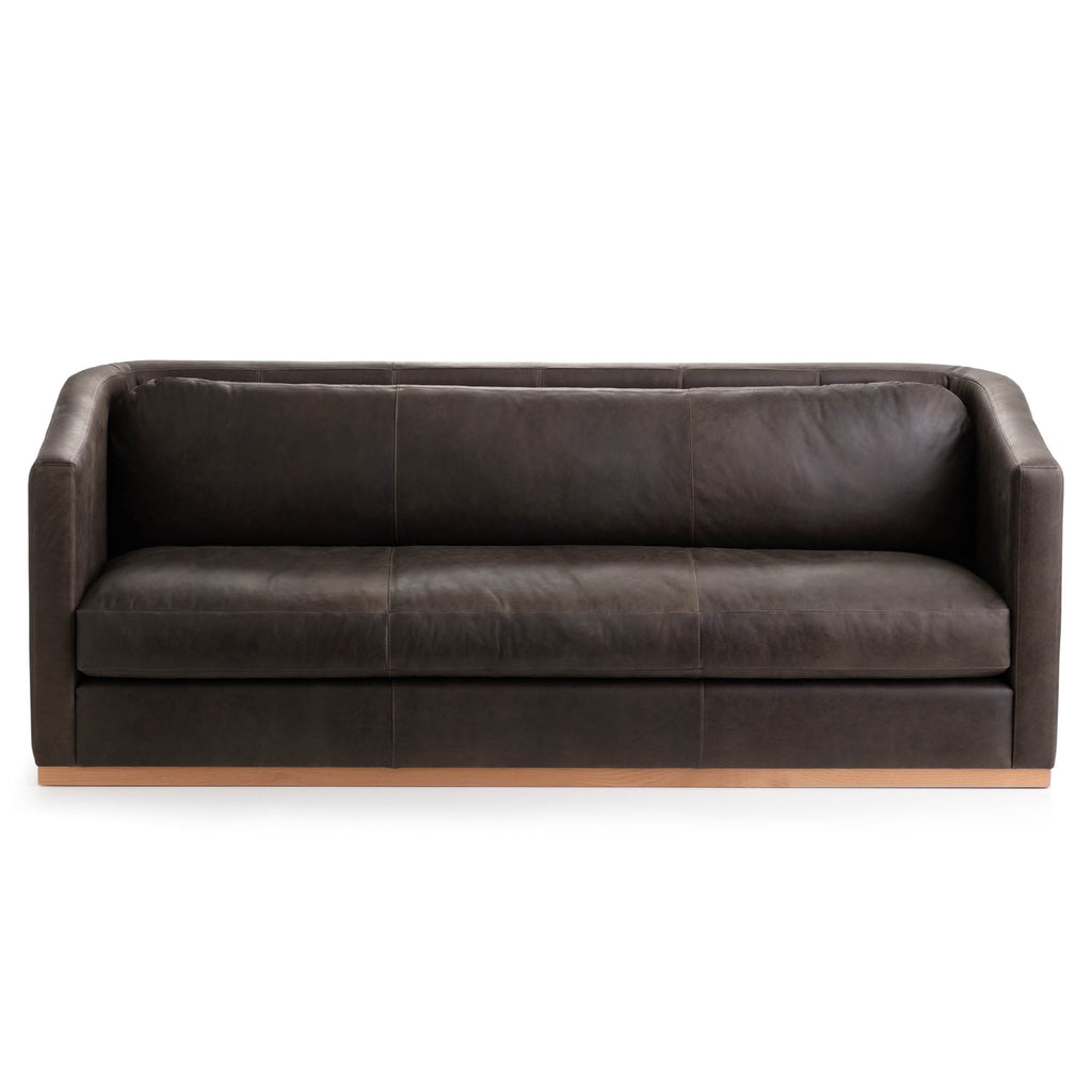 helene leather sofa cathedral grey