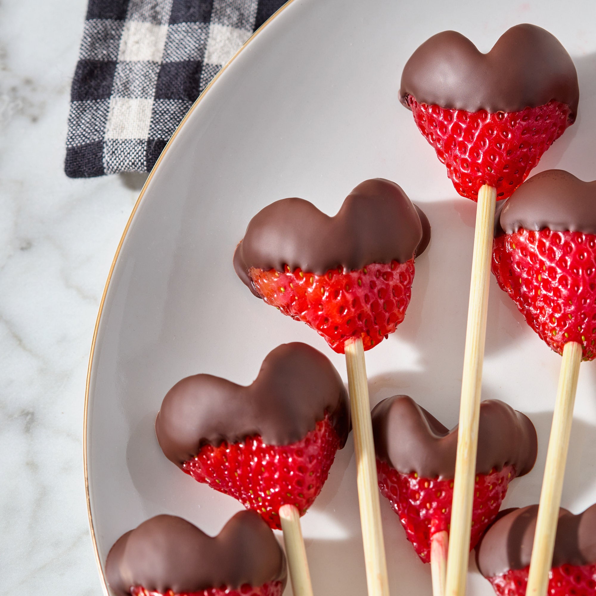 Share the Love with Sweet Strawberry Hearts