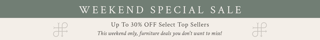 Weekend special sale! Up to 30% off select top sellers. 