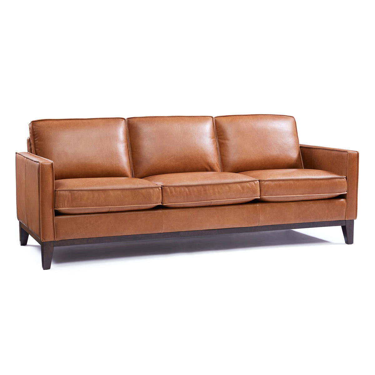Acadia Leather Sofa – Downeast Home