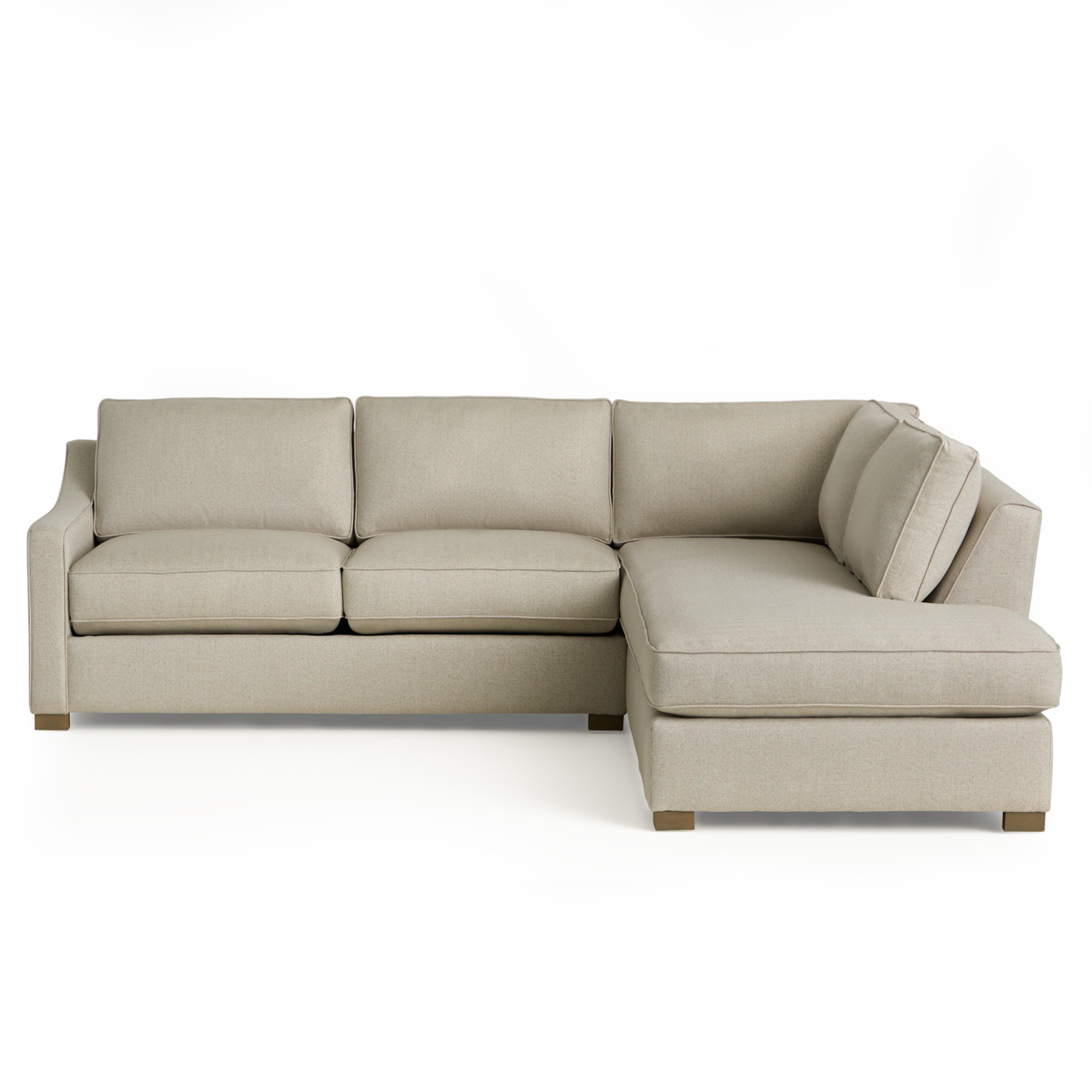 Pumice / Sofa with Right Arm Chaise