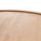 elliot round coffee table natural