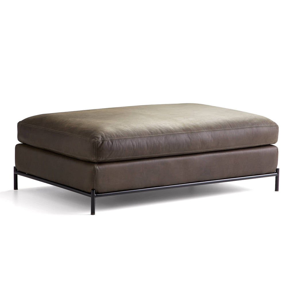 rorik leather ottoman cathedral grey